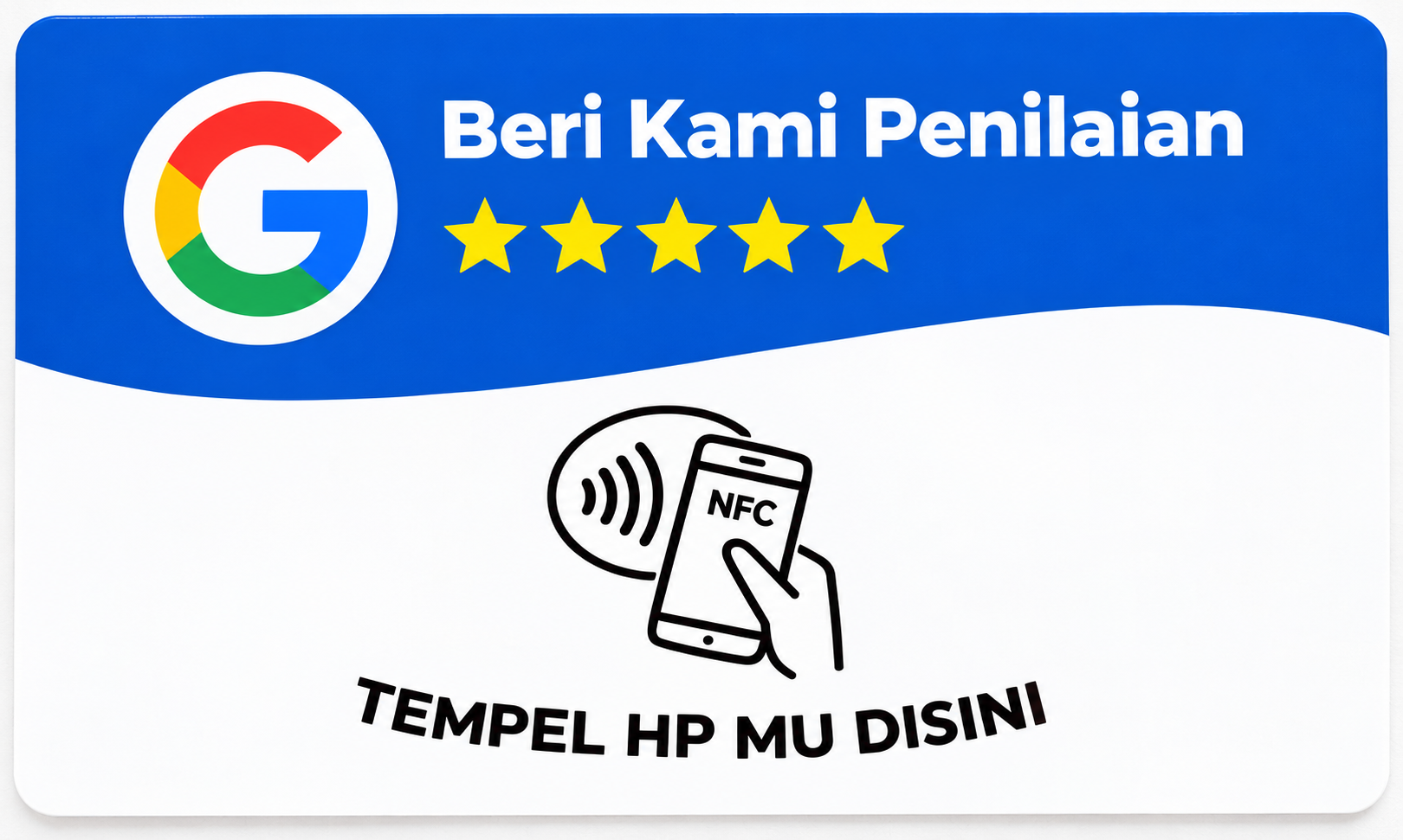Kartu Fisik RevuTap NFC Asli